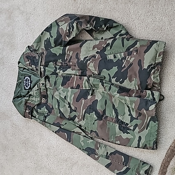 Jacket size medium ambiance army - Picture 2 of 2